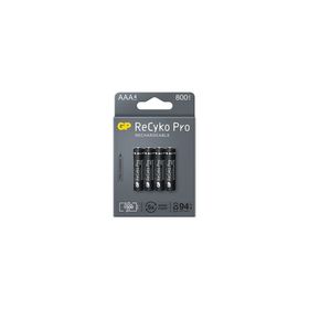 GP GP85AAAHCBBB8F2U 850 mah AAA 4'lü Paket Şarjlı İnce Kalem Pil