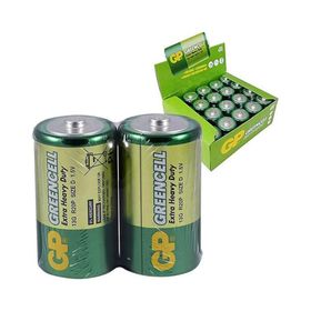 GP Greencell Extra Heavy Duty D 20'li Çinko Karbon Büyük Pil