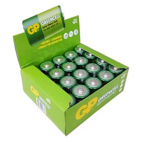 GP Greencell Extra Heavy Duty D Çinko Karbon Pil