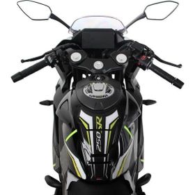 GP Kompozit CF Moto 250 SR 2020-2023 Uyumlu Turkuaz Tank Pad Seti