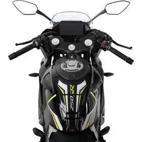 GP Kompozit CF Moto 250 SR 2020-2023 Uyumlu Turkuaz Tank Pad Seti
