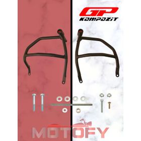 GP Kompozit Honda CB750 Hornet 2023-2024 Uyumlu Siyah Motor Koruma Demiri