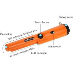 GP-Pointer Pinpointer Altın Metal Dedektörü Hazine Avcısı Taşıma Çantası ve Pil