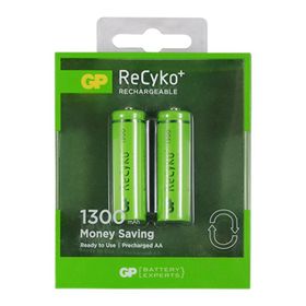 GP Recyko 1300 mAh AA 2'li Sarj Edilebilir Kalem Pil