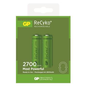 GP Recyko 2700 Şarj Edilebilir 2'li Kalem Pil