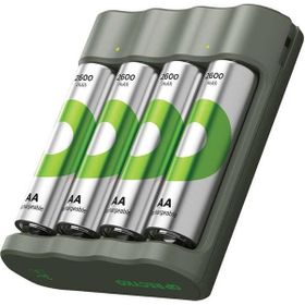 Gp Recyko B441 4 X 2600 Mah R6 Aa Pilli Pil Şarj Cihazı