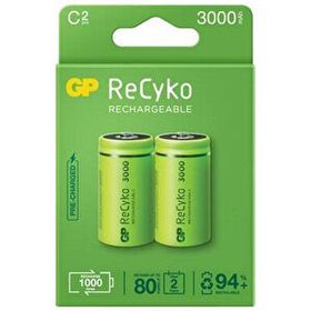 GP ReCyKo GP300CHCBMTR-2EB2 3000 mAh C Boy 2'li Şarj Edilebilir Pil