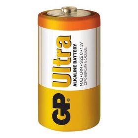GP Ultra LR14 C 2'li Alkalin Orta Pil