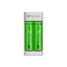 GP USB E211 2x Pil Şarj Cihazı 2 Adet 2100 AA Kalem Pilli Set