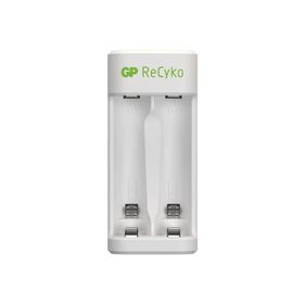 GP USB E211 2x Pil Şarj Cihazı 2 Adet 2100 AA Kalem Pilli Set