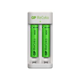 GP USB E211 2x Pil Şarj Cihazı 2 Adet 800 AAA İnce Pilli Set