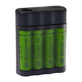 Gp X411 Aa 2700 Mah Şarjlı Kalem Pil 4 Adet GPX411270AAHCEMTB-2EAB4 Şarj Cihazı