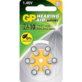 GP ZA10 6'lı Kulaklık İşitme Cihazı Pili