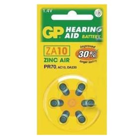 GP ZA10 6'lı Kulaklık İşitme Cihazı Pili