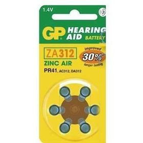 GP ZA312 6'lı Kulaklık Pili