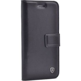 Gpack Alcatel 1S 2020 Kar Delüx Cüzdan Kartvizitli Kopçalı Siyah Kılıf
