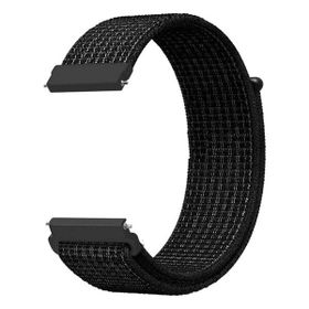 Gpack Amazfit Active Cırtcırt Kumaş Ayarlanabilir Siyah Kordon