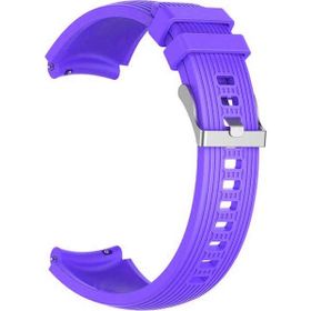Gpack Amazfit Bip U Silikon Kancalı Ayarlanabilir KRD 18 Mor Kordon