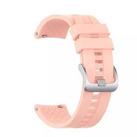 Gpack Amazfit GTR 2E Silikon Kancalı KRD 23 Mavi Kordon