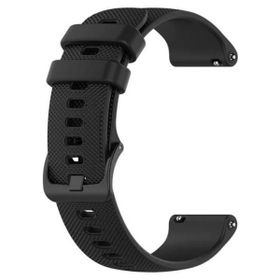 Gpack Amazfit GTR 3 Pro Benekli Kancalı Silikon Siyah Kordon