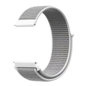 Gpack Amazfit GTR 42 mm Kumaş Cırtcırt Kordon Velcro Siyah Kordon