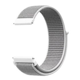 Gpack Amazfit GTR 42 mm Kumaş Cırtcırt Kordon Velcro Siyah Kordon