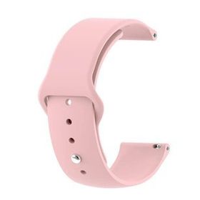 Gpack Amazfit GTS 2 Mini Mat Düz Renkli Silikon Mürdüm Kordon