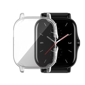 Gpack Amazfit GTS 2 Renksiz Önü Kapalı Renkli Silikon Kordon