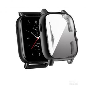 Gpack Amazfit GTS 2 Renksiz Önü Kapalı Renkli Silikon Kordon