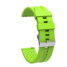 Gpack Amazfit GTS 2E Silikon Kancalı KRD 23 Yeşil Kordon