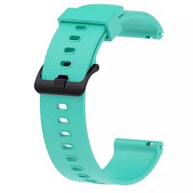 Gpack Amazfit GTS 2E Silikon Kancalı KRD 46 Mavi Kordon