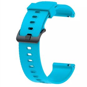 Gpack Amazfit GTS 2E Silikon Kancalı KRD 46 Mavi Kordon