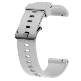 Gpack Amazfit GTS 3 Silikon Kancalı KRD 46 Gri Kordon