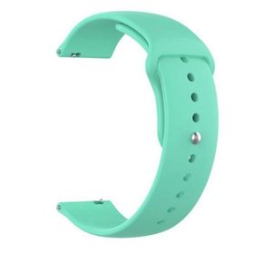 Gpack Amazfit Pace 46 mm Mat Düz Renkli Silikon Turkuaz Kordon