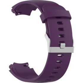 Gpack Amazfit Verge Kancalı Silikon Renkli Mor Kordon