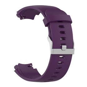 Gpack Amazfit Verge Kancalı Silikon Renkli Mor Kordon