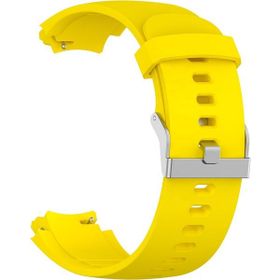 Gpack Amazfit Verge Kançalı Silikon Renkli Sarı Kordon