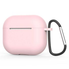 Gpack Apple AirPods 3. Nesil Mat Kancalı Silikon A11 Gri Kulaklık Kılıfı