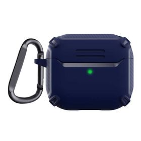 Gpack Apple AirPods 3. Nesil Sert Armor Karbon Görünüm A26 Kırmızı Kılıf