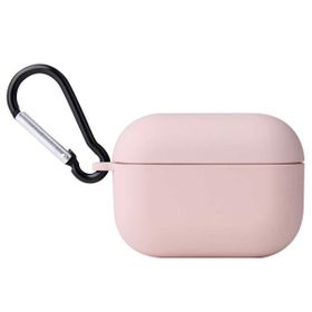 Gpack Apple AirPods Pro Mat Kancalı Silikon A11 Lila Kulaklık Kılıfı