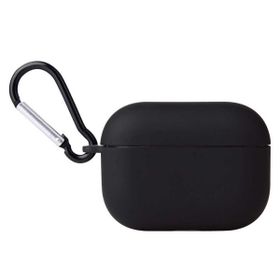 Gpack Apple AirPods Pro Mat Kancalı Silikon A11 Lila Kulaklık Kılıfı