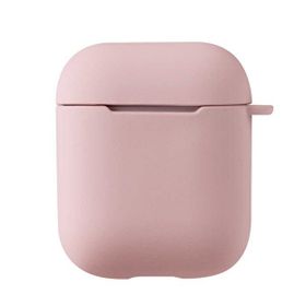 Gpack Apple AirPods Pro Mat Kancalı Silikon A11 Pembe Kulaklık Kılıfı