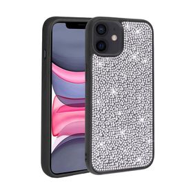 Gpack Apple iPhone 11 Diamond Parlak Taşlı Ston Kapak Silikon Kılıf