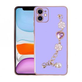 Gpack Apple iPhone 11 El Tutamaçlı Kamera Korumalı Taka Silikon Kapak Kılıf