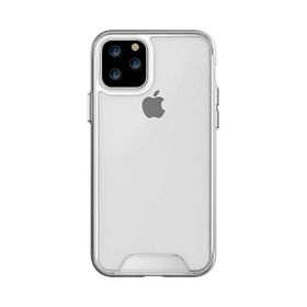 Gpack Apple iPhone 11 Gard Nitro Şeffaf Sert Şeffaf Silikon Kılıf