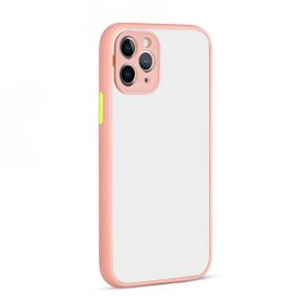 Gpack Apple İPhone 11 Pro Hux Kamera Korumalı Silikon Lila Kılıf