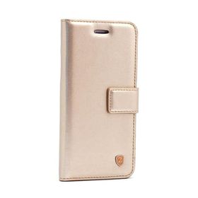 Gpack Apple iPhone 11 Pro Max Delüx Cüzdan Kartvizitli Para Gözlü Kopçalı Gold Kılıf