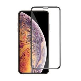 Gpack Apple iPhone 11 Pro Max Full Kapatan Renkli Siyah Cam Ekran Koruyucu