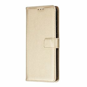 Gpack Apple iPhone 11 Pro Max Local Cüzdan Standlı Kartvizitli Gold Kılıf