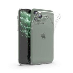 Gpack Apple Iphone 11 Pro Max Şeffaf Renksiz Kamera Korumalı Silikon Cep Telefonu Kılıfı